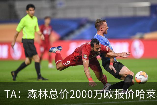 TA：森林总价2000万欧报价哈莱利，被圣吉罗斯拒绝
